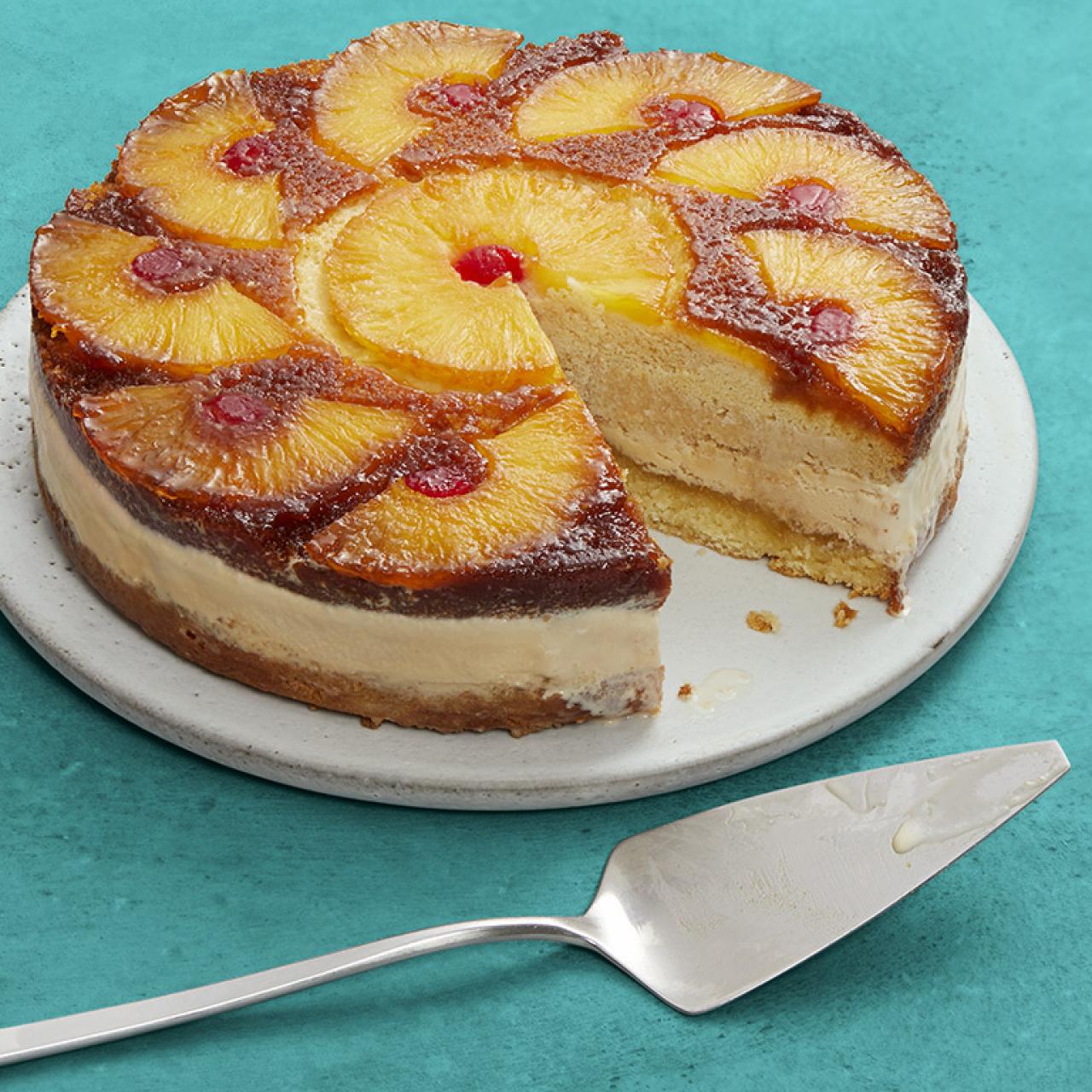 Pineapple Upside-Down Cake - Chez CateyLou