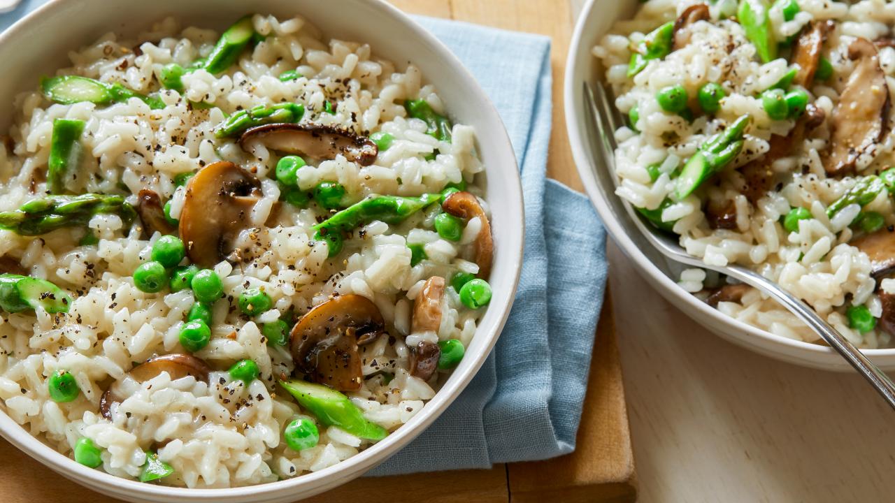 Minced Chicken and Vegetable Risotto Recipe 