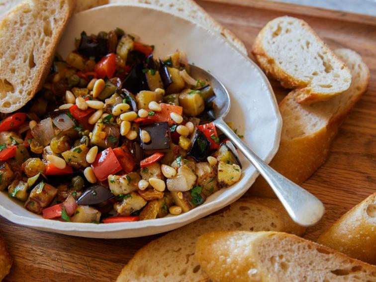 Roasted Eggplant Caponata Recipe Food Network Kitchen Food Network
