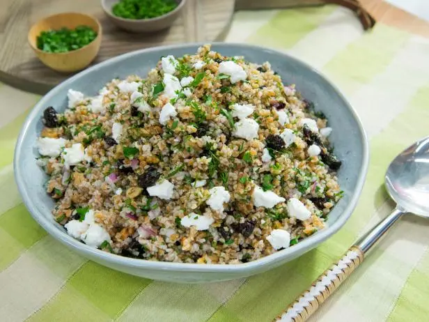Sour Cherry Bulgur Salad Recipe | Food Network