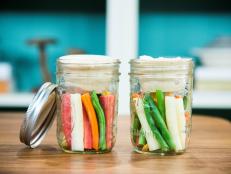 Jeff Mauro shares his hack for crudité in a jar, as seen on Food Network's The Kitchen  Season 14.