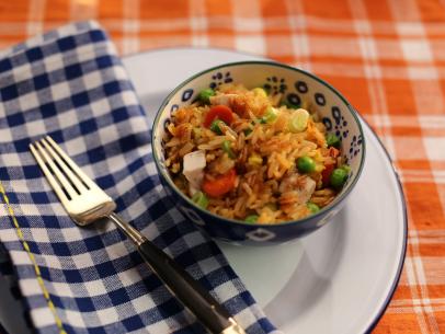 Chicken Fried Rice as seen on Valerie's Home Cooking, Season 9.
