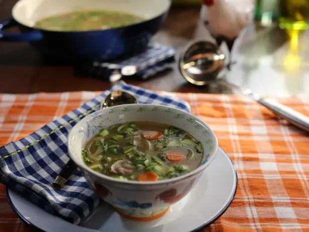 Grilled Chicken Tamarind Soup Recipe | Valerie Bertinelli | Food Network