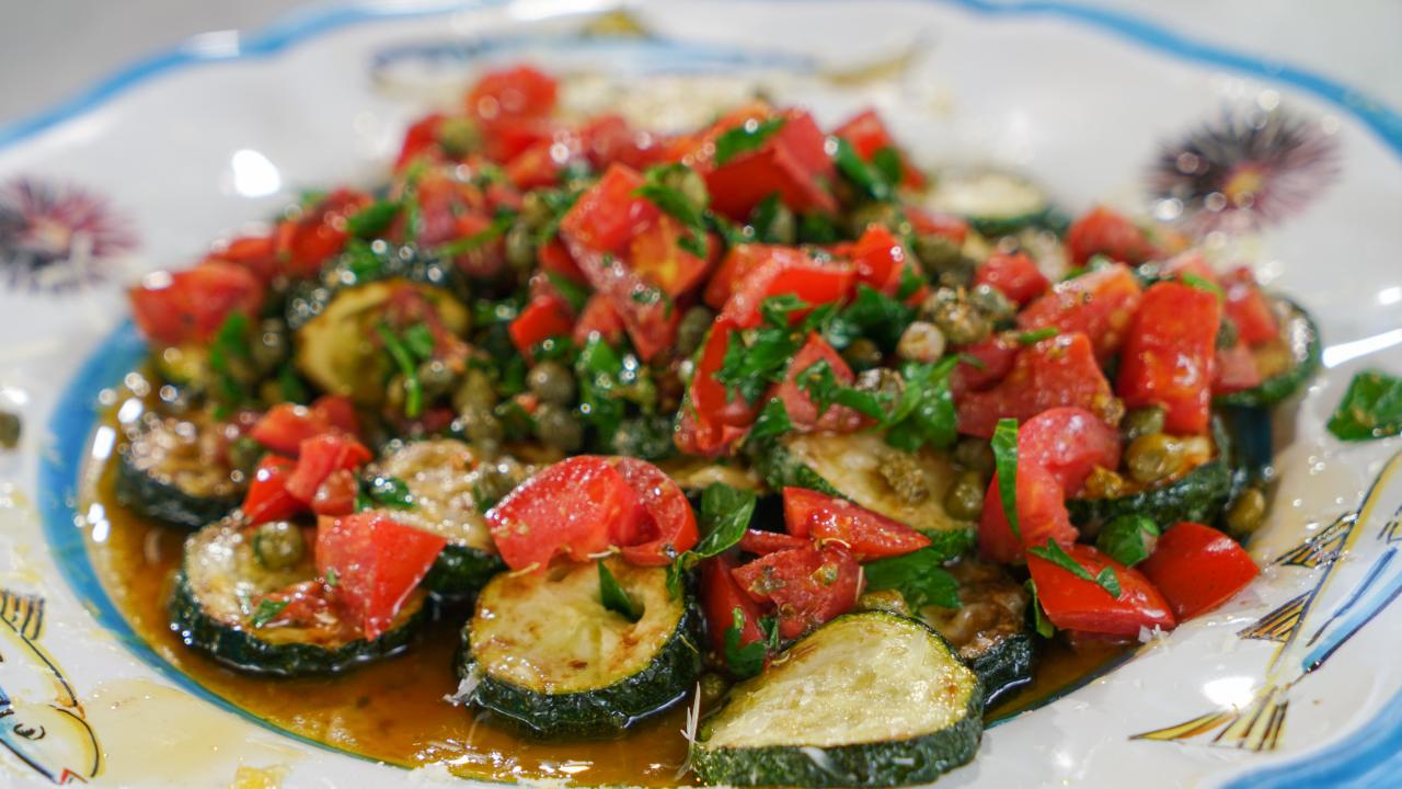 Capri-Style Fried Zucchini