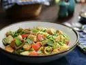 Zoodle Panzanella as seen on Valerie's Home Cooking, Season 9.