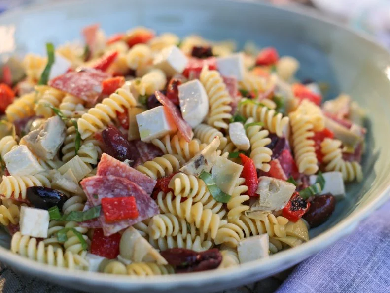 Antipasto Pasta Salad as seen on Valerie's Home Cooking, Season 9.