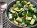 Close-up of Cucumber Salad. , as seen on Trisha's Southern Kitchen, Season 14.
