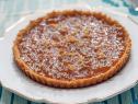 Close up of “Jam Tart with Salted Butter Cracker Crust”