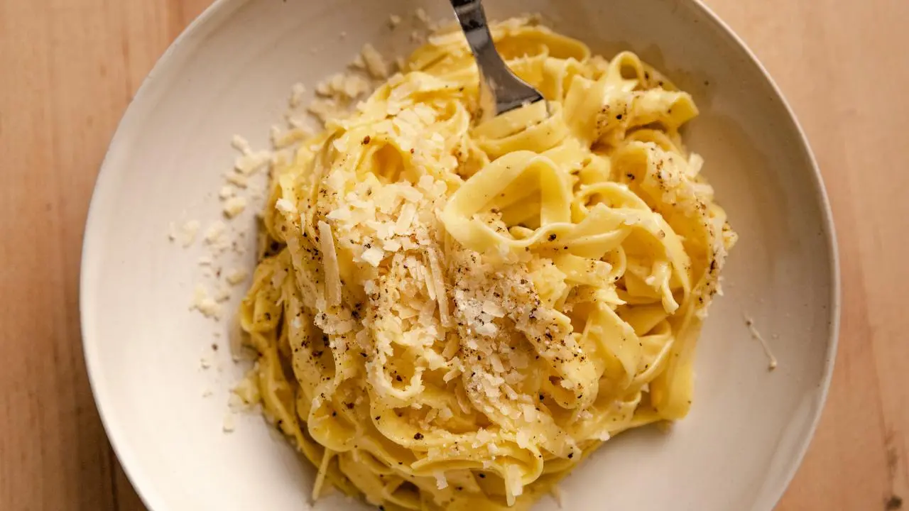 Fettuccine with Buffalo Butter and Parmigiano Reggiano