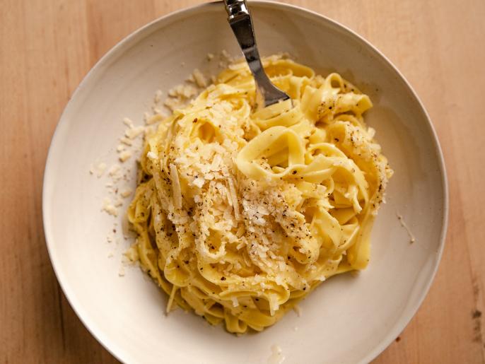 Fettuccine with Buffalo Butter and Parmigiano-Reggiano Recipe | Food ...