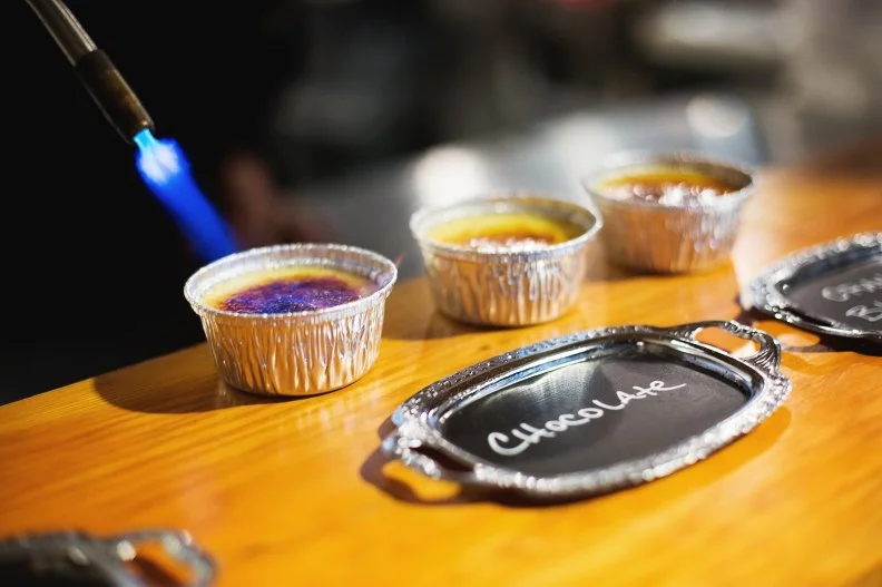 Since founding crème brûlée truck Torched Goodness in 2009, Julia Ireland has created more than 30 flavors of custard for her torched-to-order confections that she sells throughout the state. Fan-favorites include sea salt caramel, infused with homemade caramel sauce, or the cult-favorite lavender, steeped with fragrant locally grown dried flowers. A summer-ready strawberry basil, infused with homegrown basil and topped with fresh berries and a balsamic glaze, and warming fall flavors such as maple bacon and pumpkin spice, are among the seasonal standouts. The mint-green truck stops at the Lawrence Farmers Market on Saturday mornings and at area street fairs and festivals. Torched Goodness often rolls up to local wineries, too, where many of the custard flavors are a fine match for the wines, such as orange blossom crème brûlée with a summery Pinot Grigio.