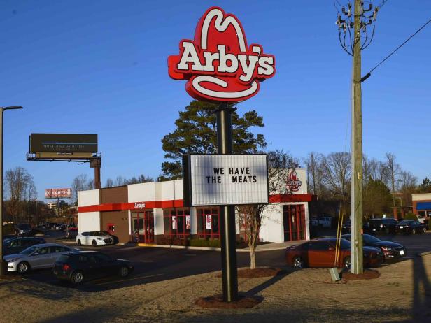 DAWSONVILLE, GA - JANUARY 25:  General view of an Arby's restaurant on January 25, 2018 in Dawsonville, Georgia.  (Photo by Rick Diamond/Getty Images for Arby's)