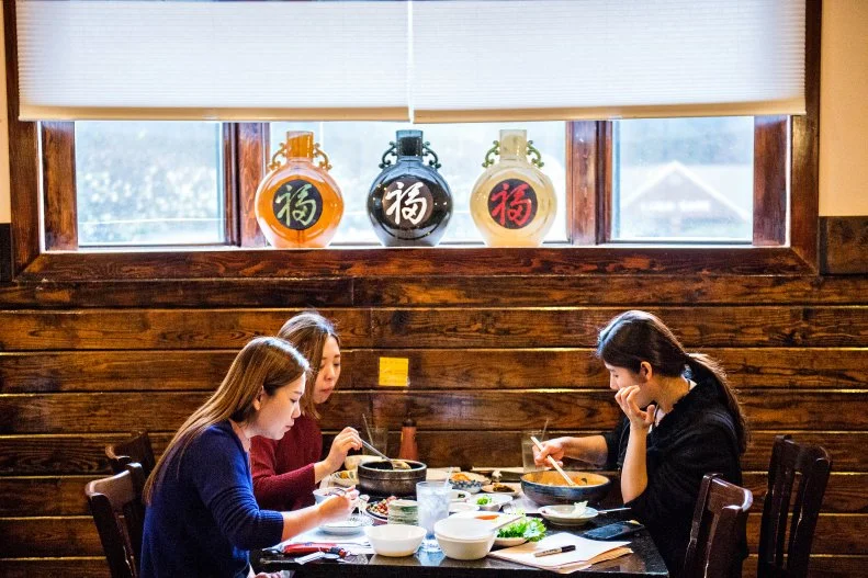 Almost a third of Georgia's massive Korean population (estimated to be between 120,000 and 150,000 residents) live in Gwinnett County, so the standard of Korean cuisine is ultra-high. One long-established favorite is Jang Su Jang. There you'll find bi bim guksu (cold noodles), bossam (pork belly), bulgogi (beef barbecue), dumplings and much more, all served in the traditional family style. The accommodating, mostly English-speaking staff are happy to share their passion for Korea's cuisine and offer recommendations based on your taste preferences, so cultural intimidation is a non-issue.