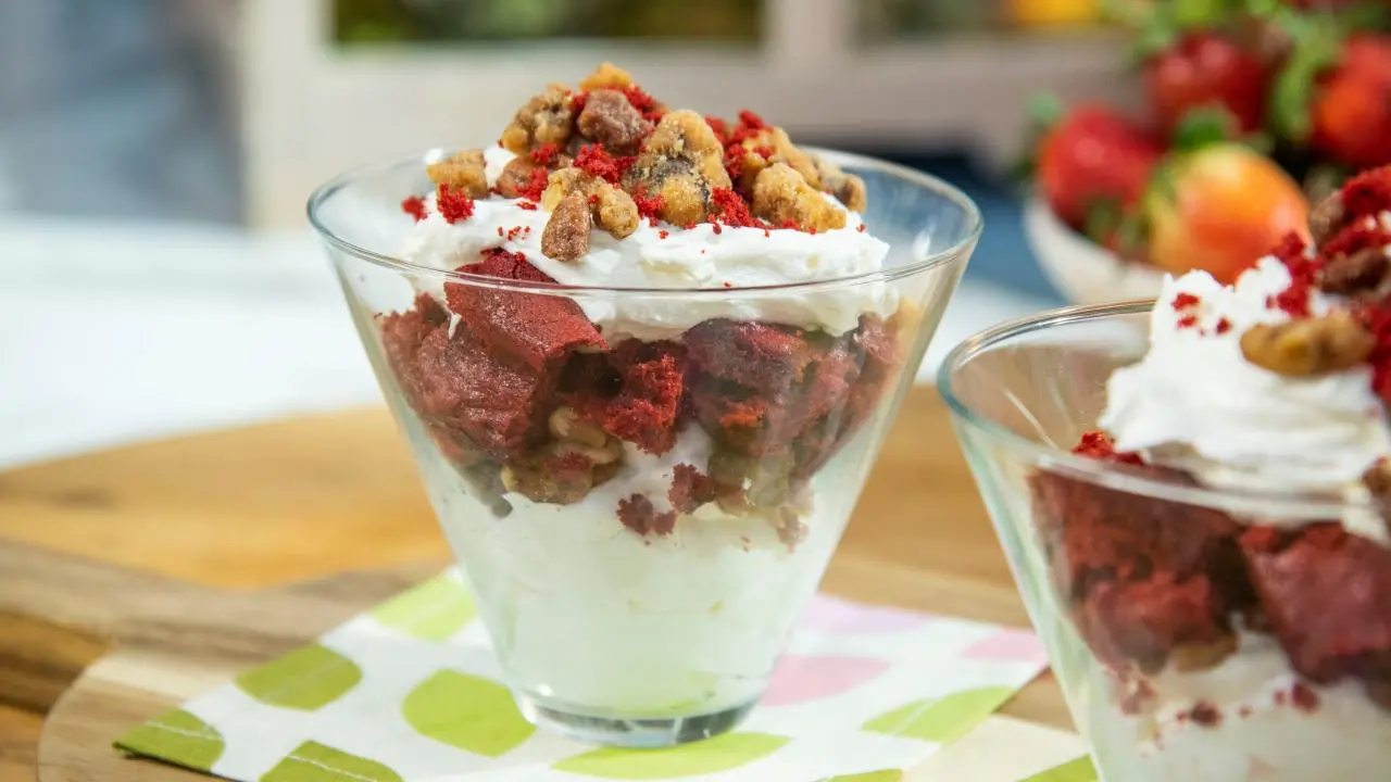 Red Velvet Trifle Parfait