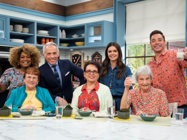 The Kitchen hosts play a round of Try or Deny with a special panel of Grandmas, as seen on Food Network's The Kitchen
