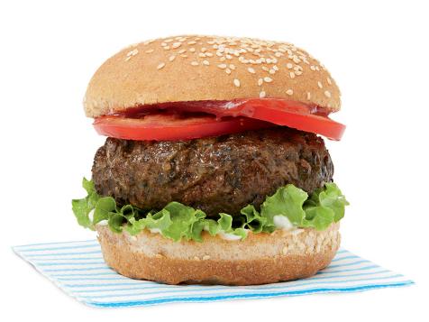 Beef-Mushroom Burger