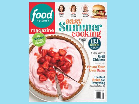 Food Network Magazine: July/August 2019 Recipe Index