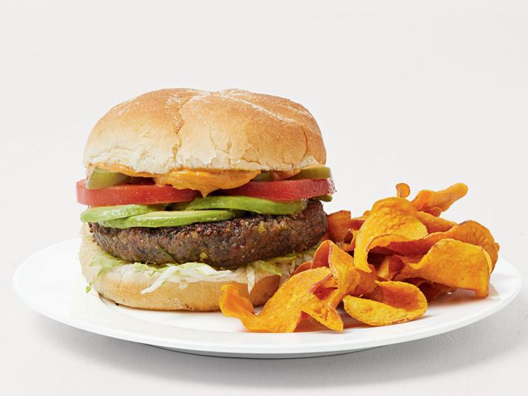 TexMex Black Bean Burgers Recipe Food Network Kitchen Food Network