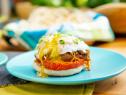 Sunny Anderson makes Pulled Pork Eggs Benedict, as seen on Food Network's The Kitchen