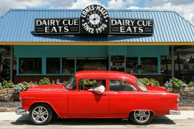 You know if Elvis approved of a hamburger, it had to be good. Storm's in Lampasas hosted the iconic rock-n-roller several times in the '60s while he was stationed at Fort Hood. And the burger legend lives on. George Strait will still swing through from time to time, along with an all-star cast of other Texas country legends, drawn by the Storm's Special, a massive three-patty half-pound burger ground fresh in-house. Add an old-fashioned hand-mixed malt and you're ready to be on the road again.