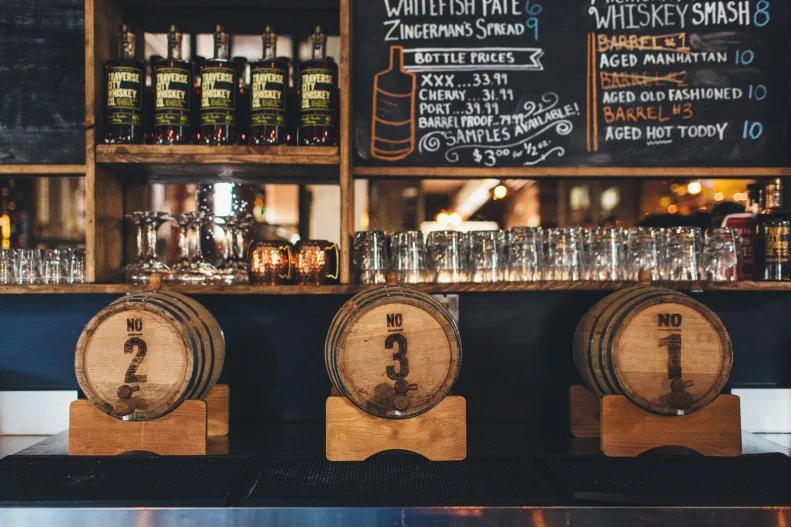 Touring the Great Lakes State can make a traveler thirsty, and one of the best places to stop along the way for a quick drink is the Traverse City Whiskey Co. Founded in 2011, after the owners discovered a cache of their great grandfather’s whiskey patents, the company has grown to offer a portfolio of five whiskeys ranging from a traditional straight bourbon to a variety flavored with Montmorency cherries. Stop by their taproom at 4 p.m. for a tour and taste, or stay for while in their Stillhouse cocktail bar, sipping a signature cherry sour.