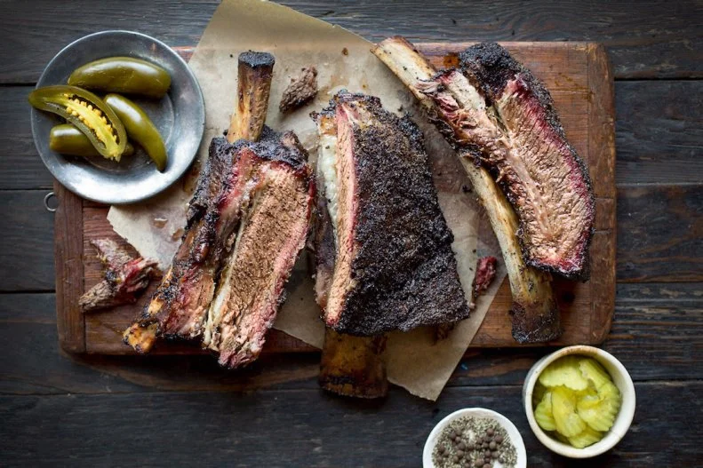 Of all the temples to Texas barbecue, Louie Mueller may just be the most-revered. Located off Highway 79 about 45 minutes northeast of Austin, it's become a pilgrimage for barbecue fanatics and an excellent place to stop while heading through Central Texas. Since this is the Lone Star State, brisket is clearly the meat to order, but if you're traveling with a crew, go big with one of their monstrous beef ribs. Also, be sure to leave your mark – there's a map in the back room thumbtacked with the hometowns of visitors from all over the world.