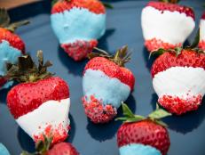 Sunny Anderson makes Popping Candy Strawberries, as seen on the Food Network's The Kitchen