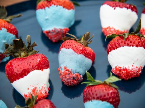 Party-Perfect Red, White and Blue Strawberries