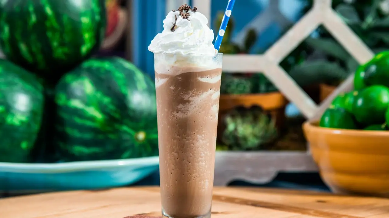 Healthier Frozen Hot Chocolate