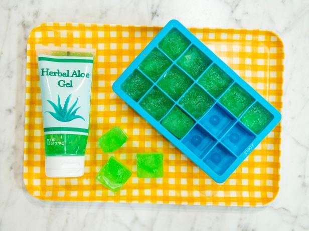 Katie Lee shares Aloe Vera Ice Cubes, as seen on Food Network's The Kitchen