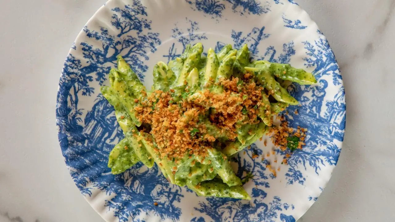 Mean Green Pasta Casserole
