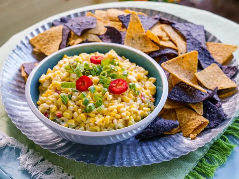 Trisha’s Creamy Corn and Chile Dip, as seen on Trisha’s Southern Kitchen, Season 14