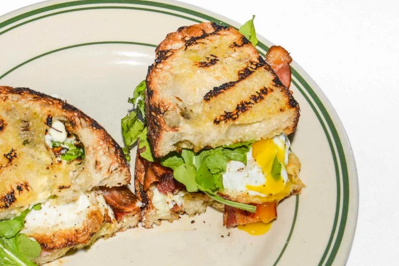 Fairfax landmark Jon & Vinny's is an LA Italian-American staple that's famous for its spaghetti and pizza made by Vinny Dotolo and Jon Shook, but you'd be missing out if you didn't stop by in the morning for a breakfast sandwich. For starters, there's the BLT with bacon, fried egg, tomato, arugula and aioli. The sandwich gets bonus points because it's on grilled ciabatta from Gjusta, one of the best bakeries in town. Dine in, or take the sandwich to go and enjoy a streetwear edition of people-watching around Fairfax.
