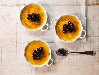 Close-up of Cowboy Crème Brulee, as seen on The Pionner Woman, Season 22.