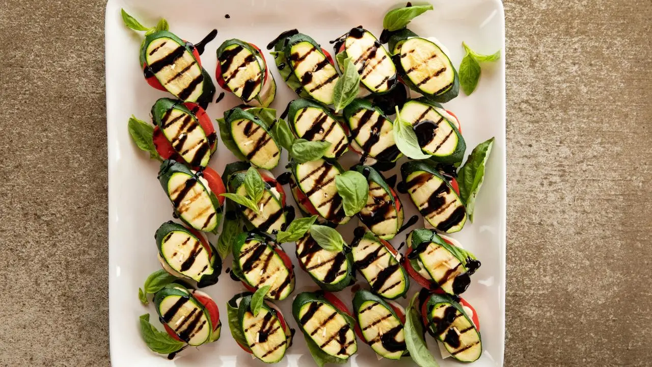 Zucchini Caprese Sliders