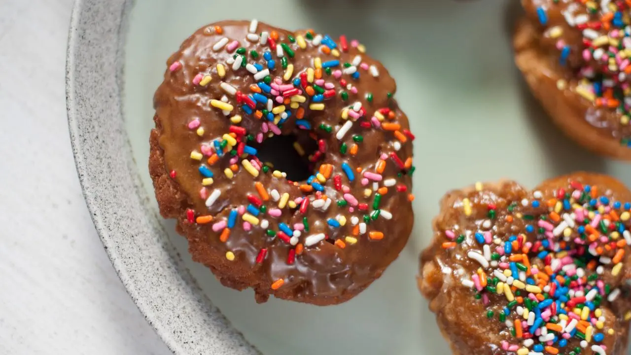 Quick Coffee-Glazed Donut