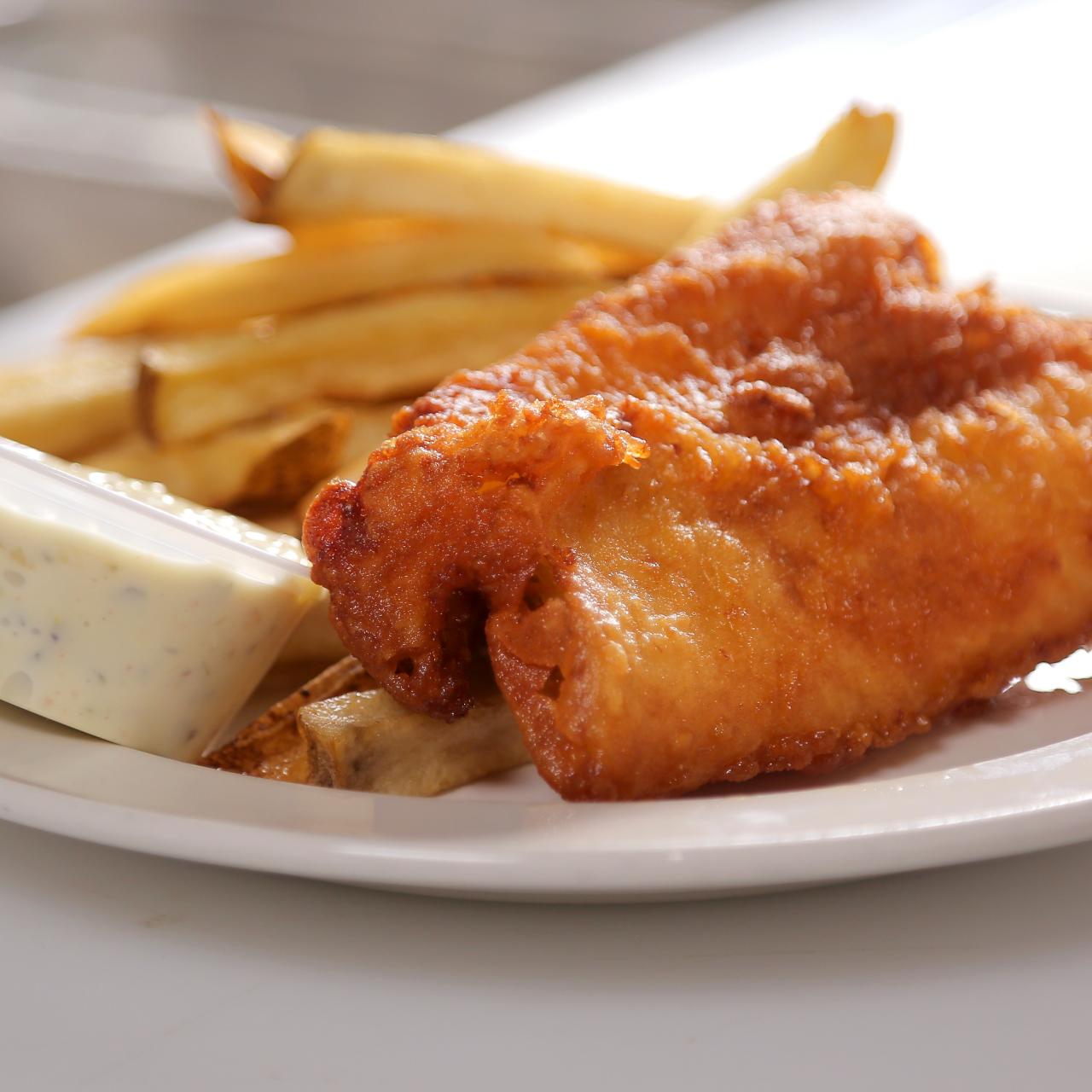 Classic Fish and Chips - Sugar Spice & More