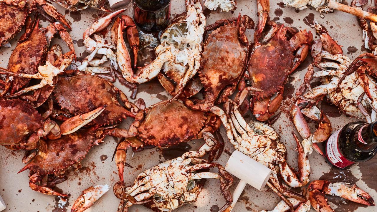 A Maryland crab feast in California