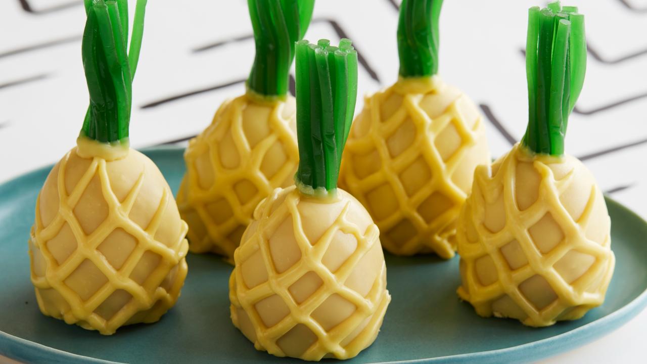 Pineapple Cake Truffles