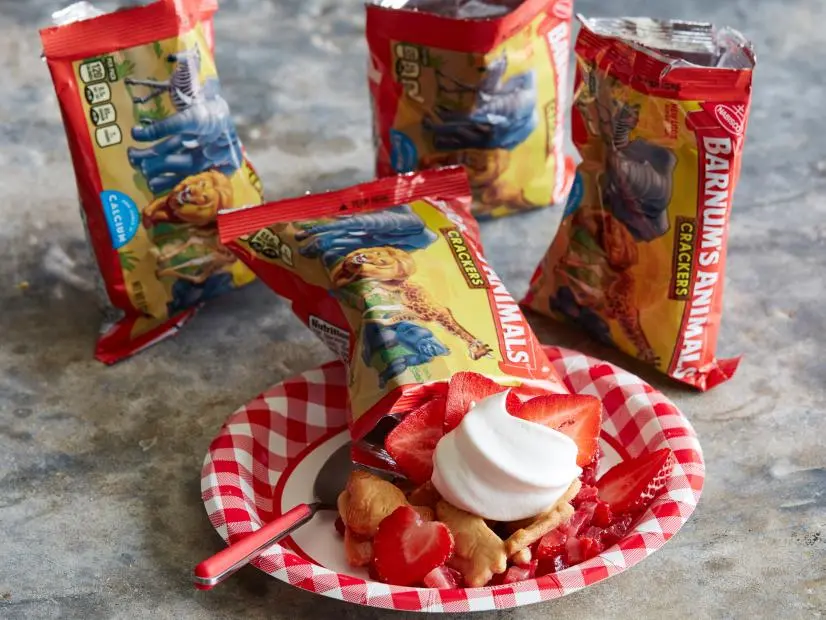 Food Network Kitchen’s Walking Strawberry Shortcake Snack Bags.