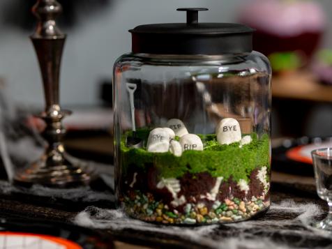 Halloween Cemetery Terrarium