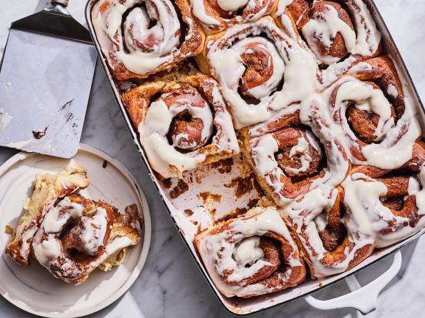 Sheet Pan Cinnamon Rolls Recipe, Food Network Kitchen