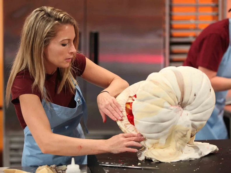 Cake artist Beth Townsend, as seen on Halloween Wars, Season 9.