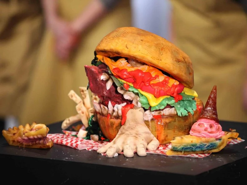 Frosted Freakshow's Small Scarre ,as seen on Halloween Wars, Season 9.
