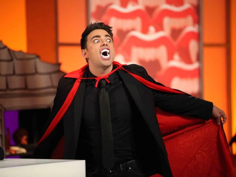 Jonathan Bennett as a vampire, as seen on Halloween Wars, Season 9.