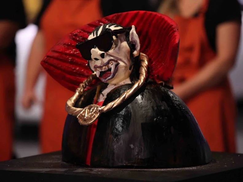 Team Trio of Terror's Small Scare, as seen on Halloween Wars, Season 9.
