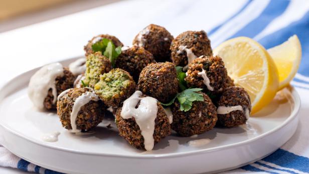 Falafel with Tahini Sauce image