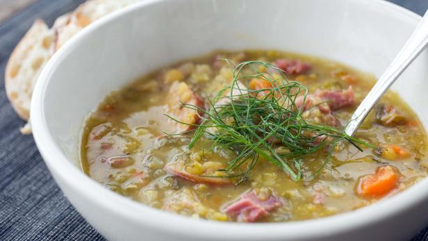 Split Pea and Andouille Soup - Taste of the South