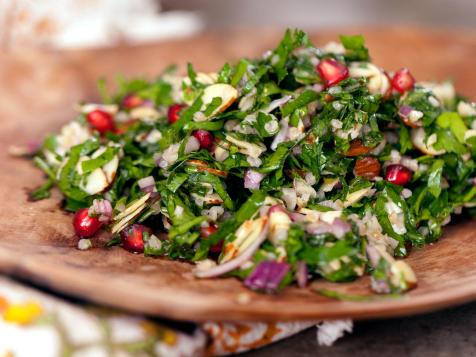 Pomegranate and Almond Tabbouleh