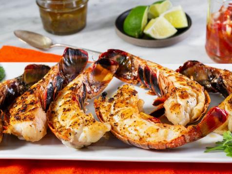 Grilled Lobster with Smoky Garlic Mojo